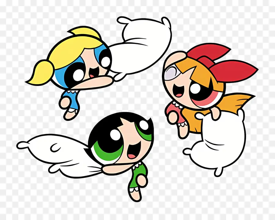 Powerpuff Kızları，Karikatür PNG