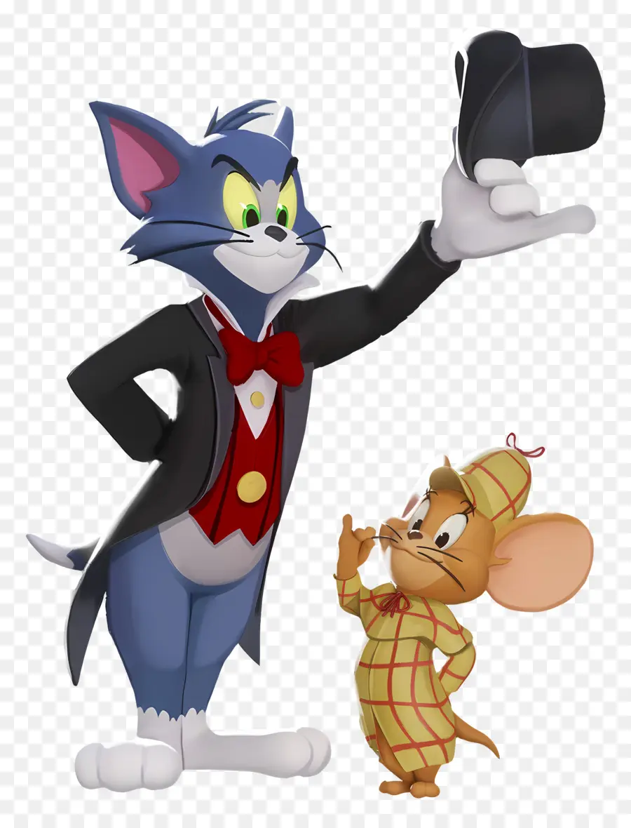 Tom Ve Jerry，Resmi Kıyafetli Kedi Ve Fare PNG