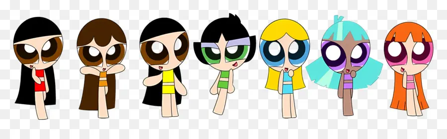 Powerpuff Kızları，Powerpuff Girls Çeşitleri PNG