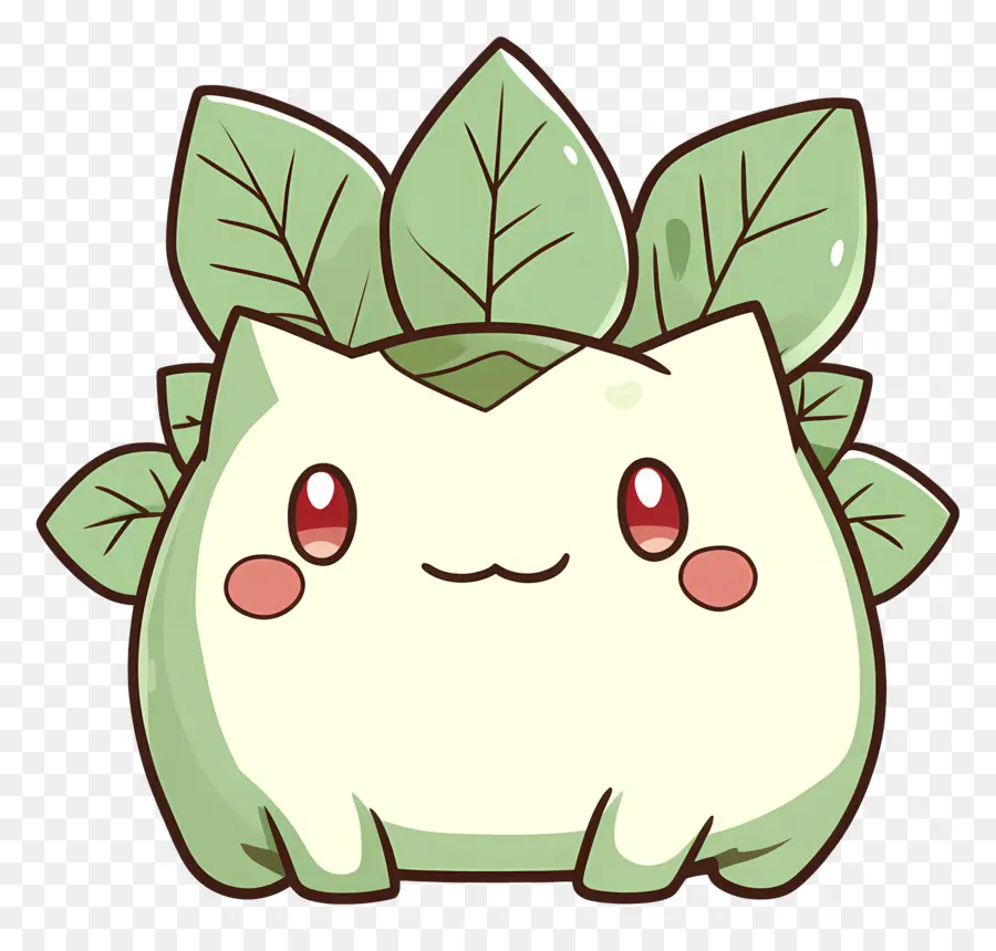 Bulbasaur，Yaprakları Ile Karikatür Yaratık PNG