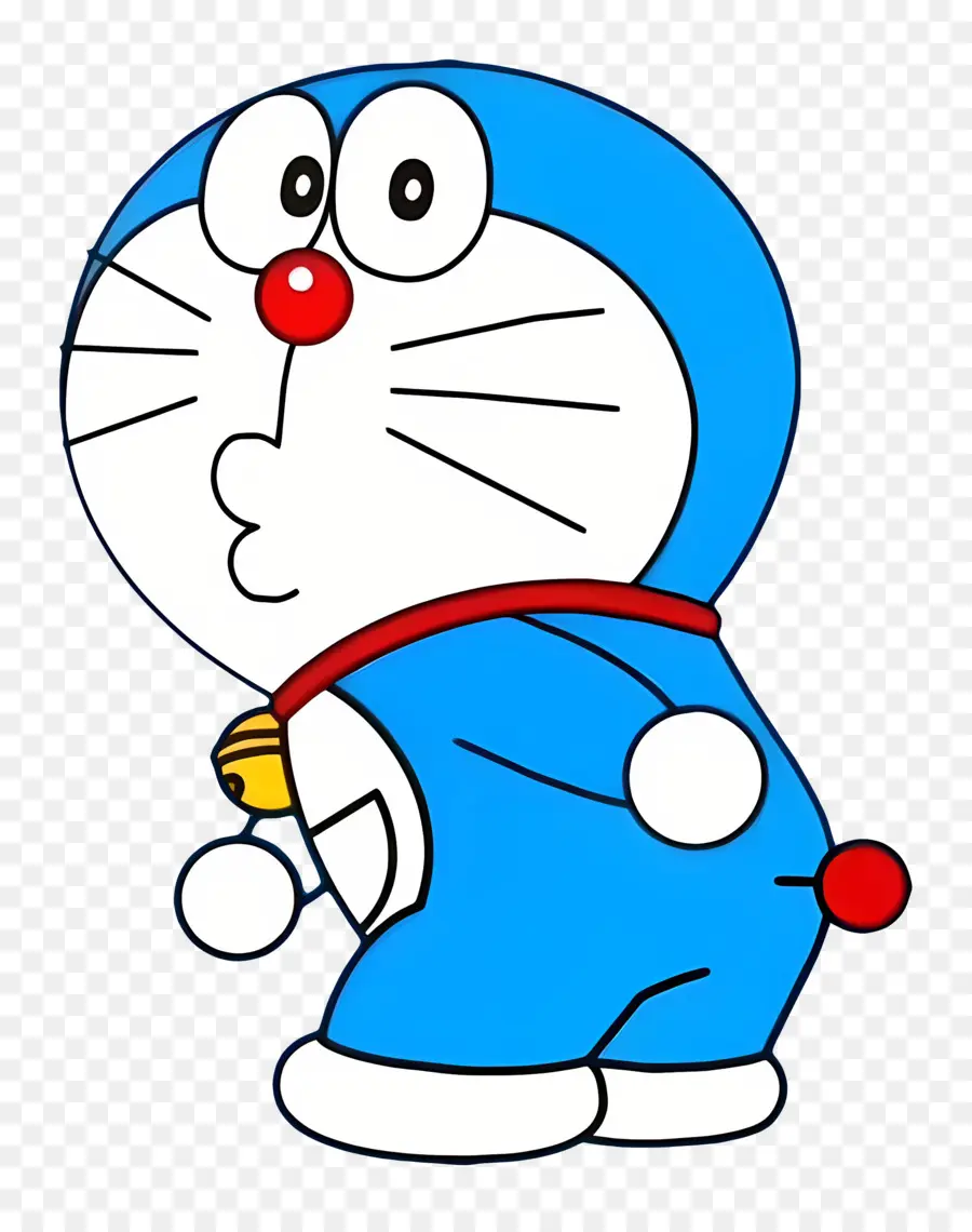 Doraemon，Kızaran Mavi Robot PNG