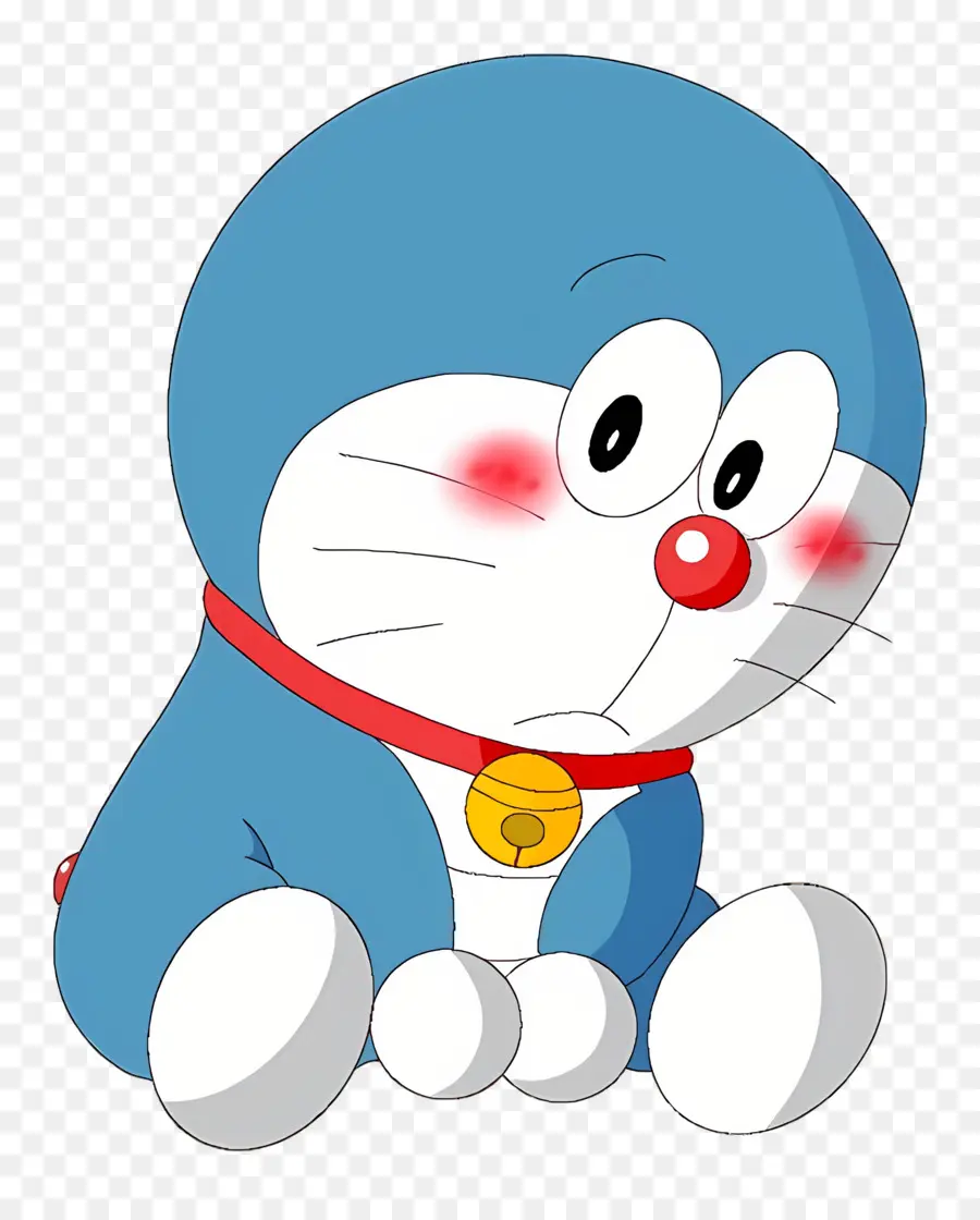 Doraemon，Kızaran Mavi Robot PNG