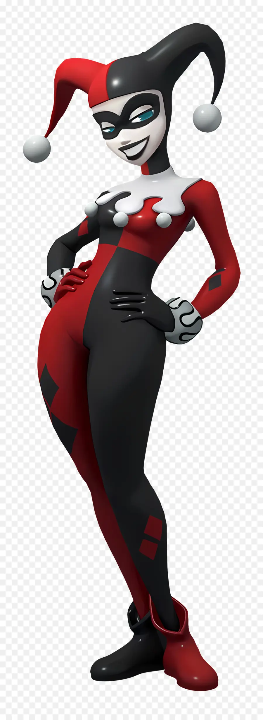 Harley Quinn，Palyaço Kostümü PNG