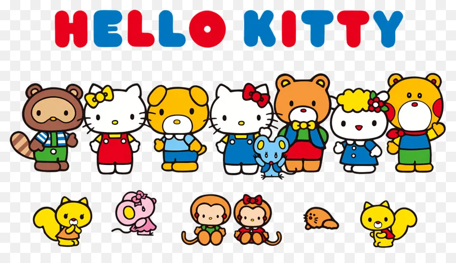 Merhaba Kedi，Hello Kitty Ve Arkadaşları PNG