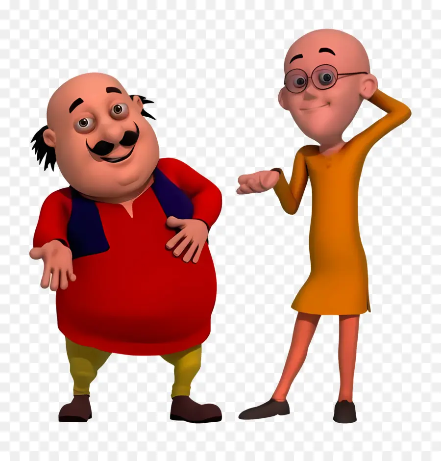 Motu Patlu，Çizgi Film Karakterleri PNG