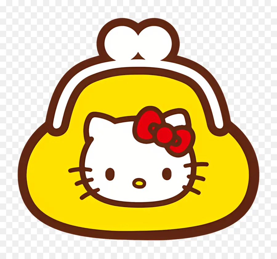 Merhaba Kedi，Hello Kitty Çanta PNG