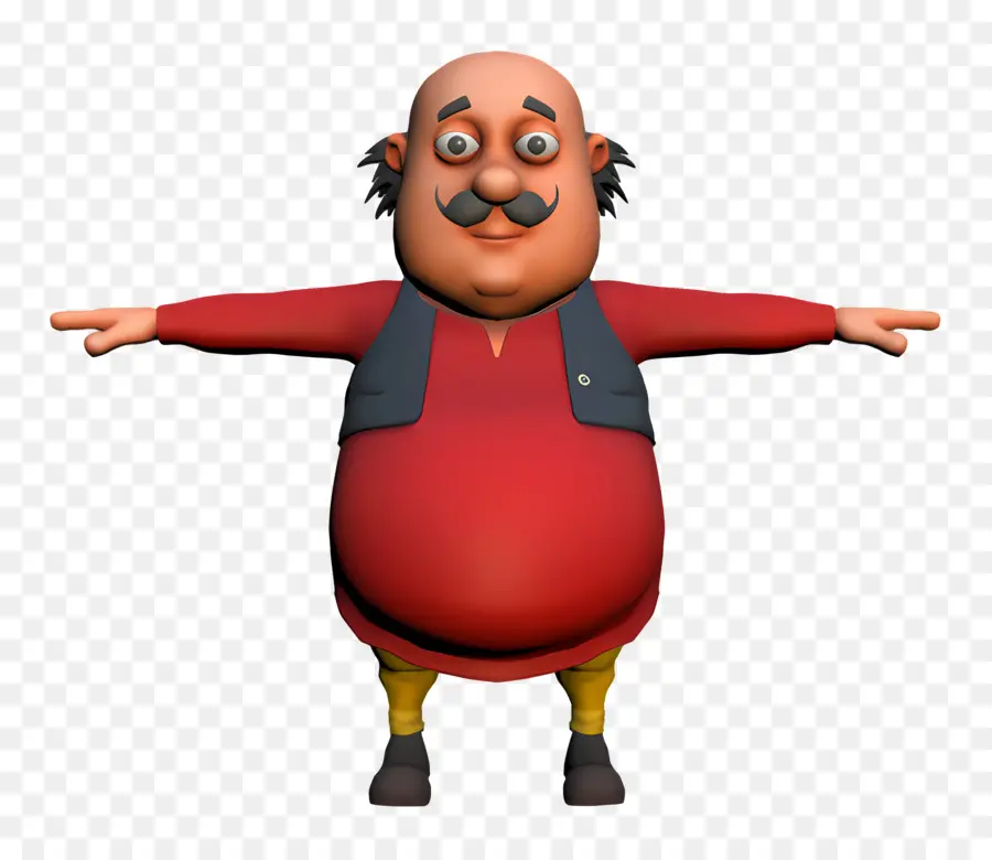 Motu Patlu，Çizgi Film Karakteri PNG