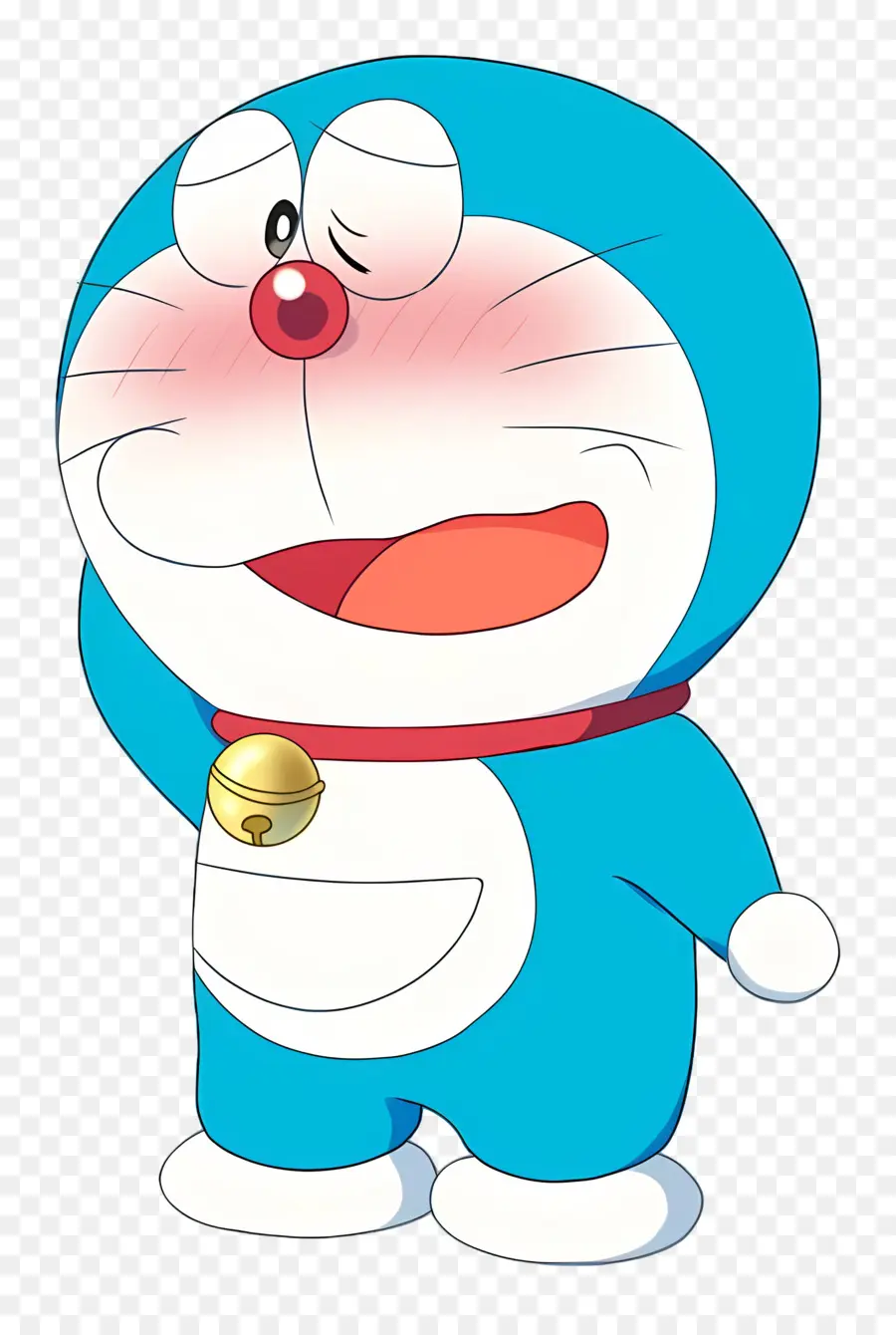 Doraemon，Kızaran Mavi Robot PNG