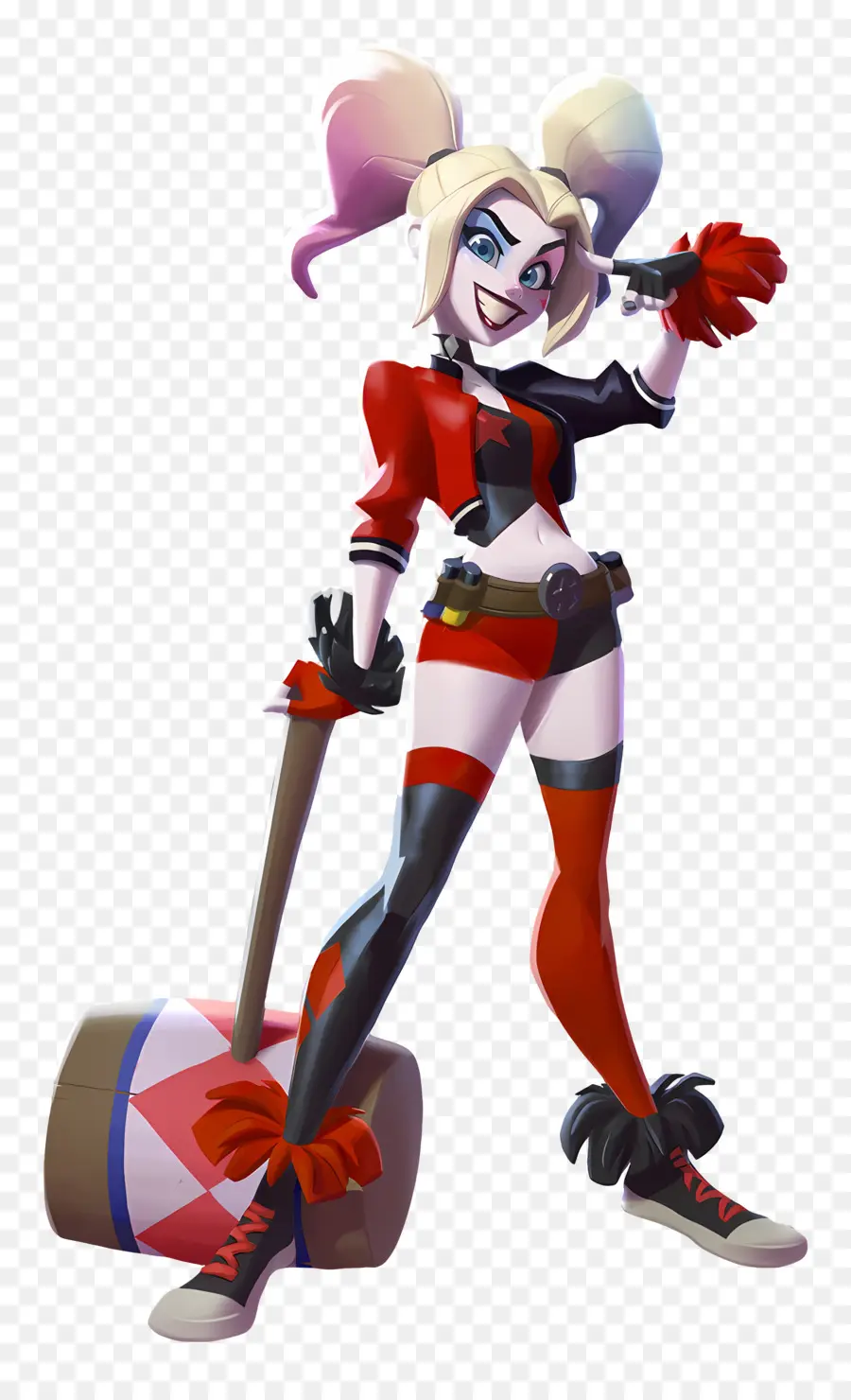 Harley Quinn，Tokmaklı Soytarı Karakteri PNG