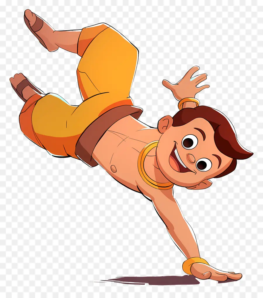 Chhota Bheem，Çocuk Akrobat PNG