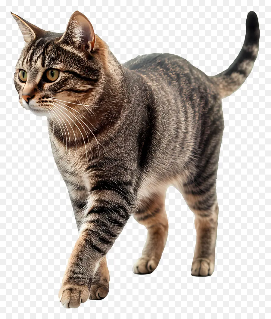 Kedi Yürüyüşü，Tekir Kedi PNG