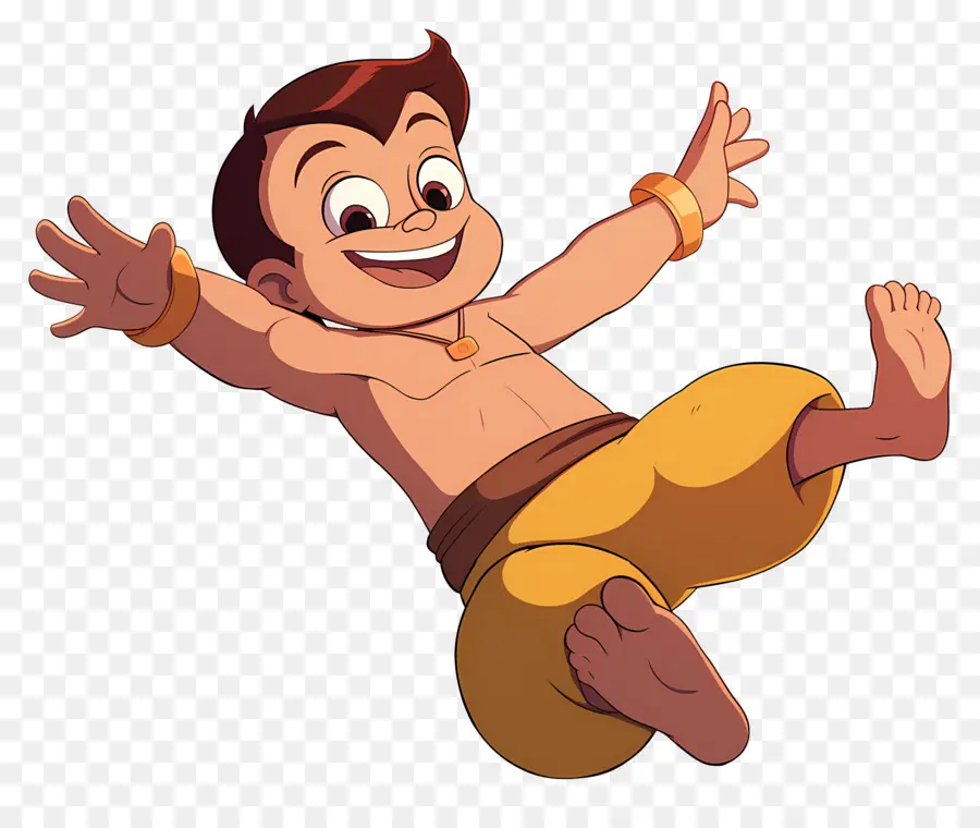 Chhota Bheem，Çocuk Akrobat PNG