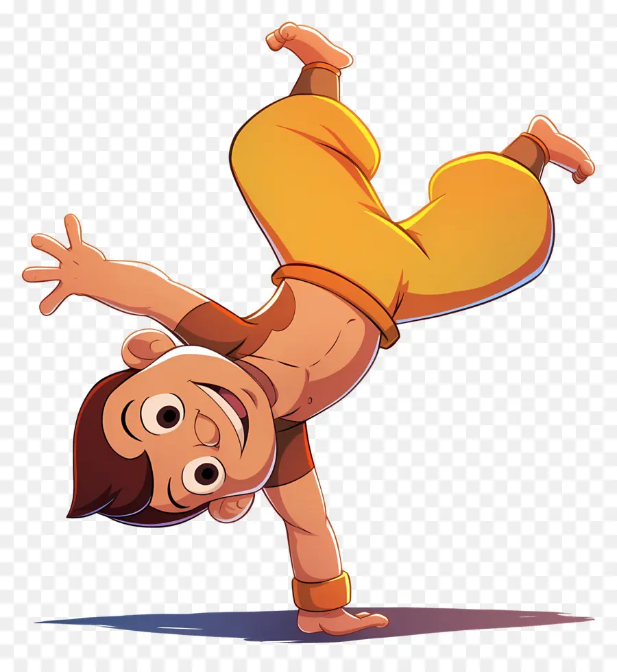 Chhota Bheem，Çocuk Akrobat PNG