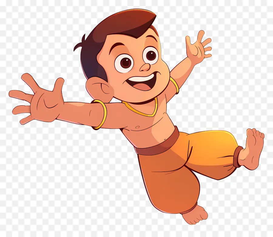 Chhota Bheem，Çocuk Akrobat PNG