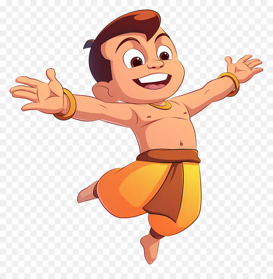 Chhota Bheem，Neşeli çizgi Film çocuk PNG