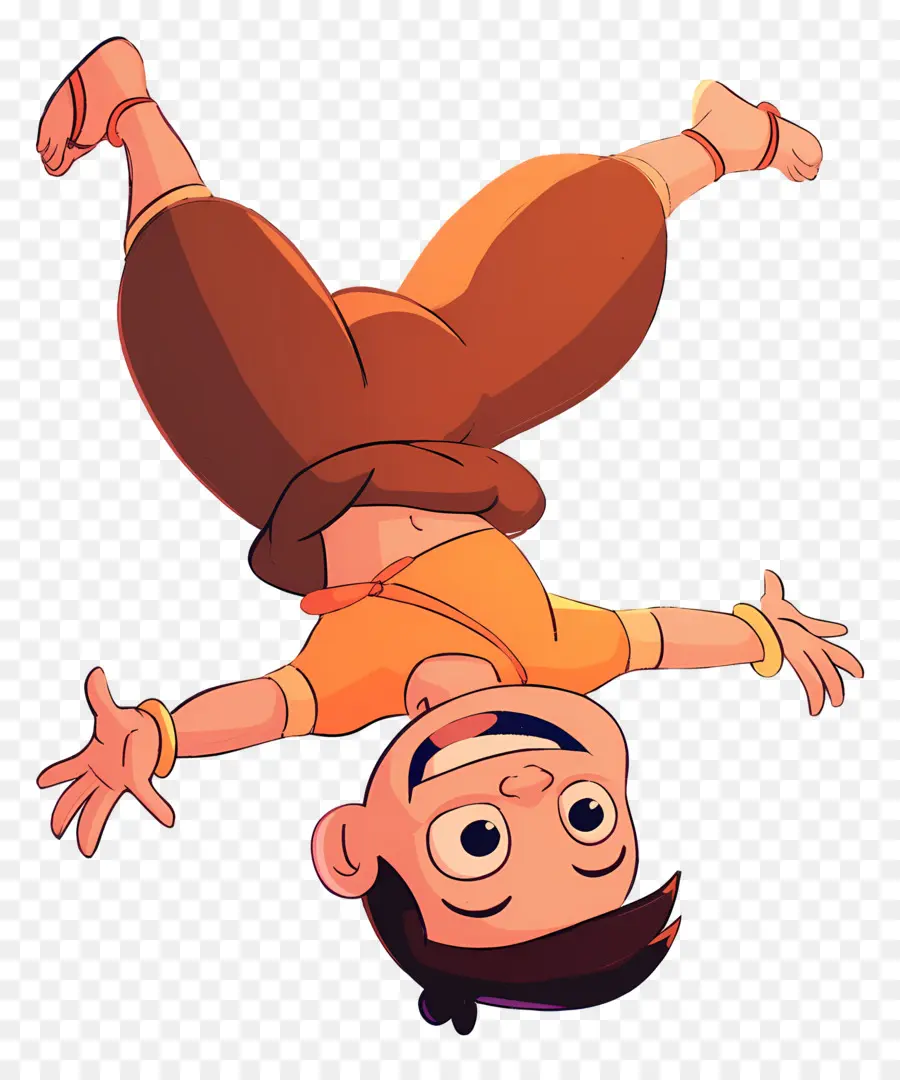 Chhota Bheem，Çocuk Akrobat PNG